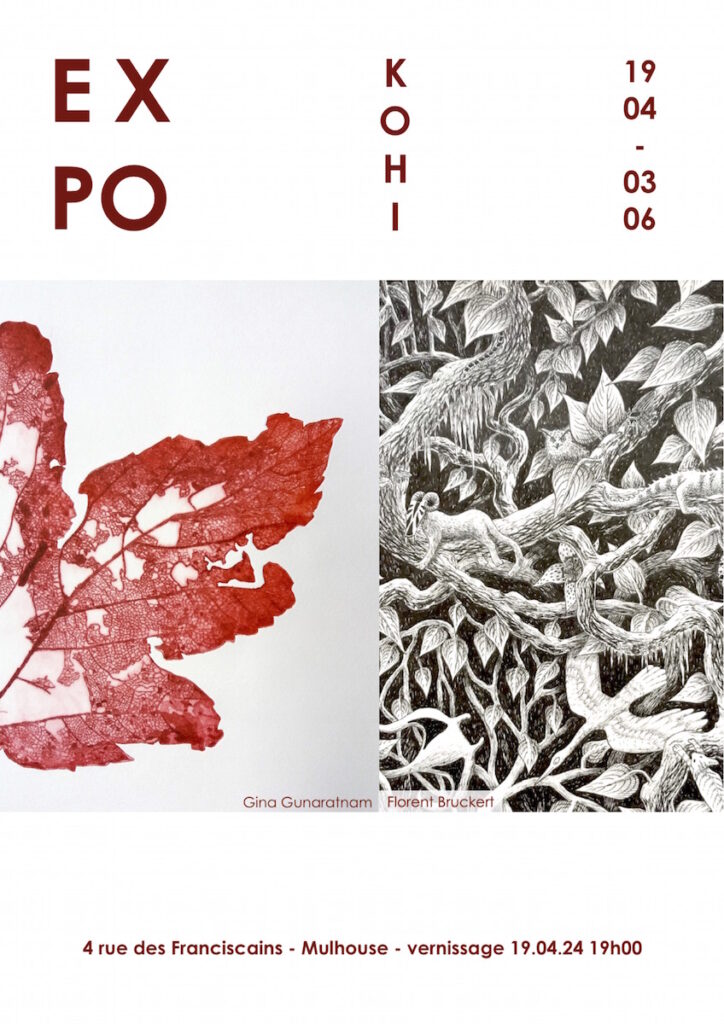 exposition d'estampes et de dessins en duo