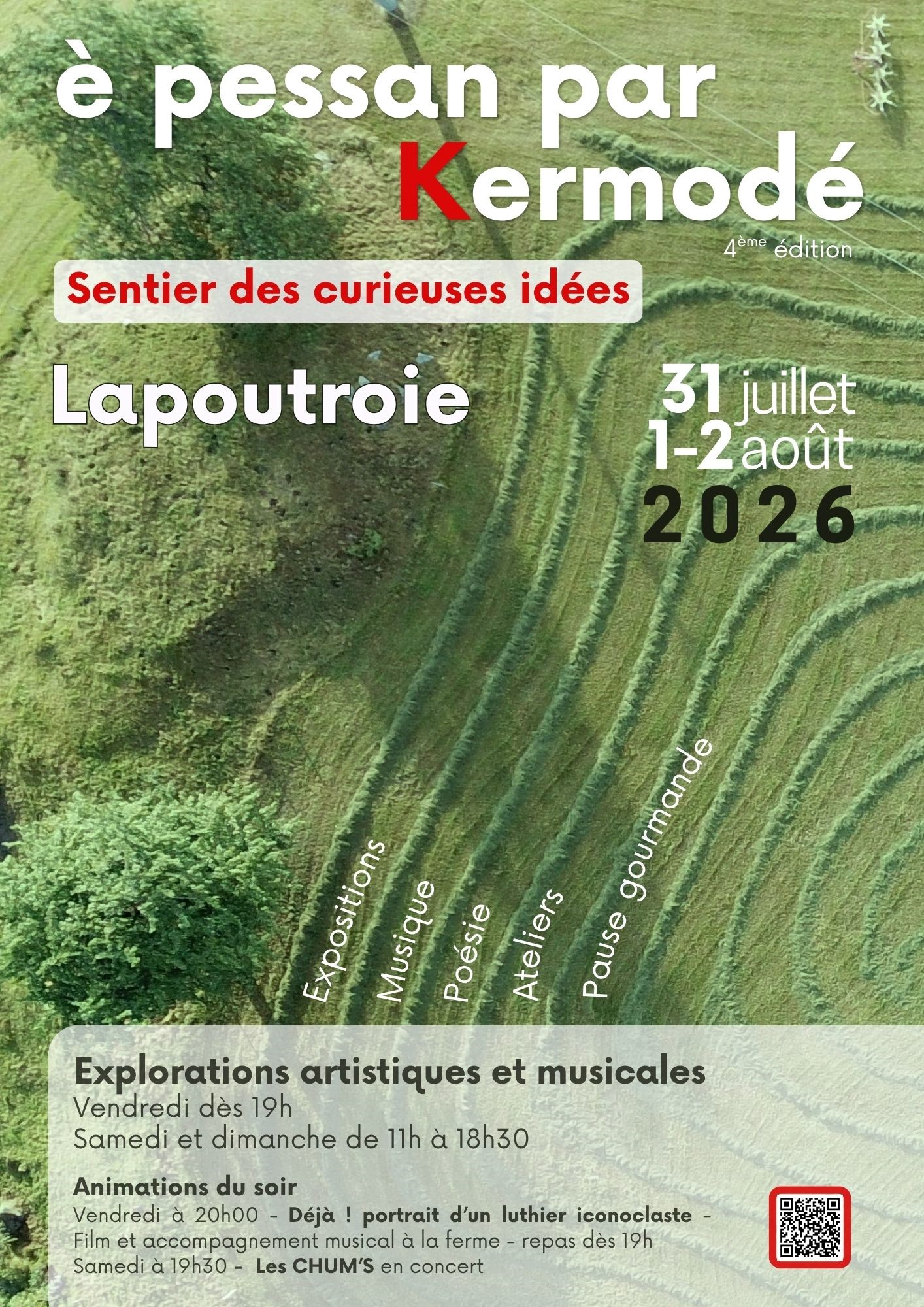 Expositon d’estampes au « sentier des curieuses idées »